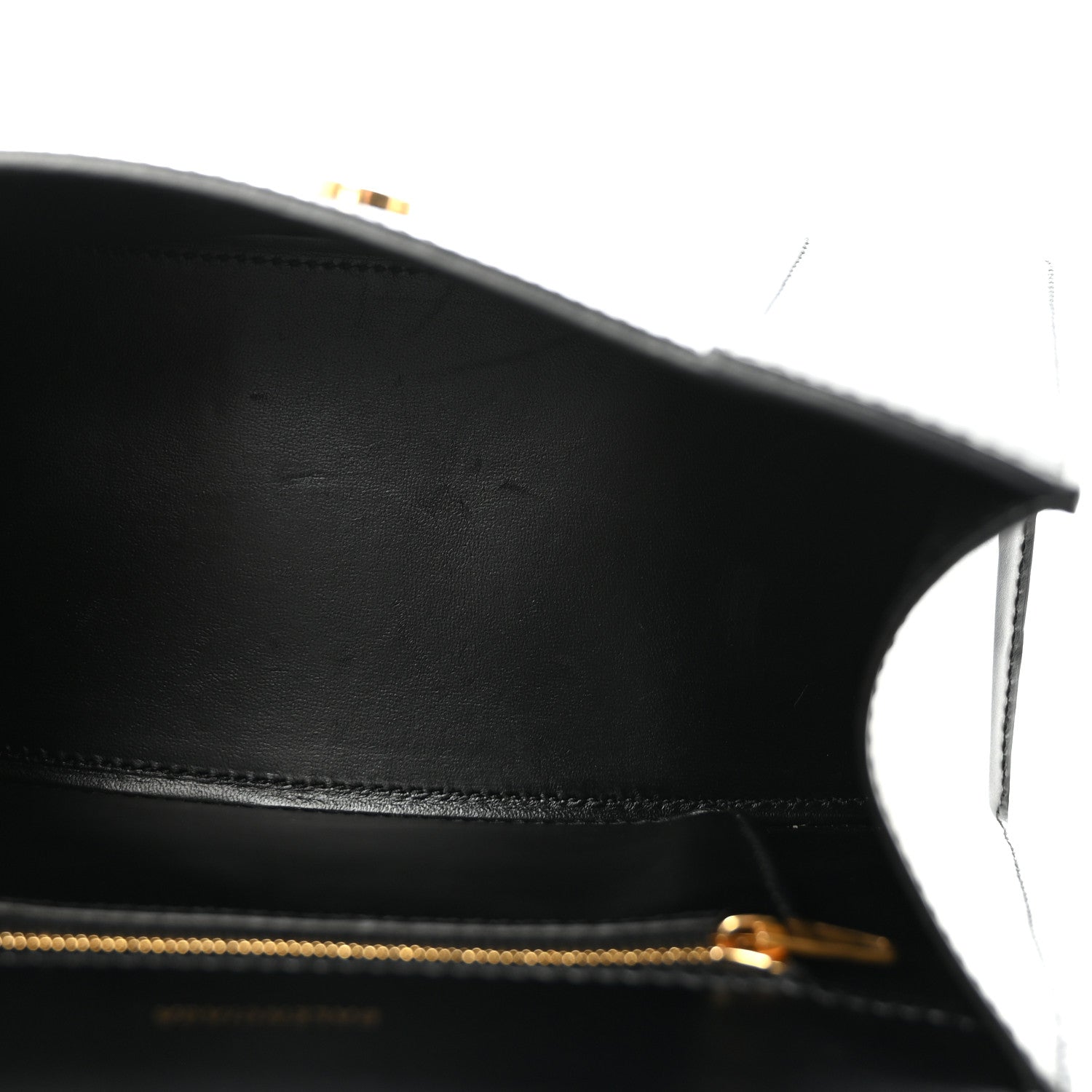 Balenciaga Shiny Box Calfskin Small Hourglass Top Handle Bag Black 5 of 9