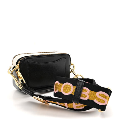Marc Jacobs Saffiano Small Snapshot Camera New Black Mulitcolor 3 of 10