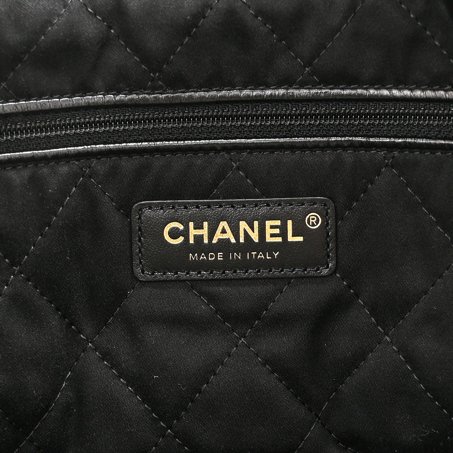 Chanel Shiny Calfskin Quilted Chanel 22 Black 7 of 11