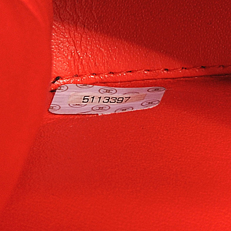 Patent Trim Jersey Shoulder Bag Dark Blue