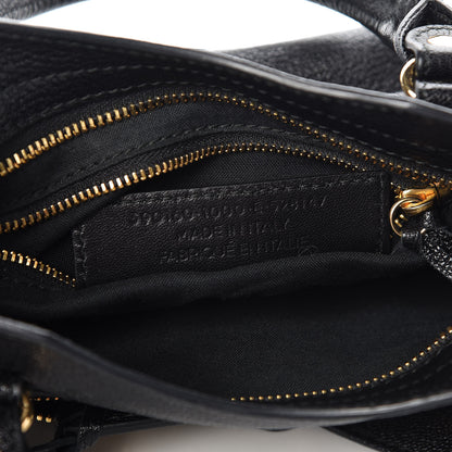 Balenciaga Chevre Gold Metallic Edge Hardware Mini City Black 7 of 7