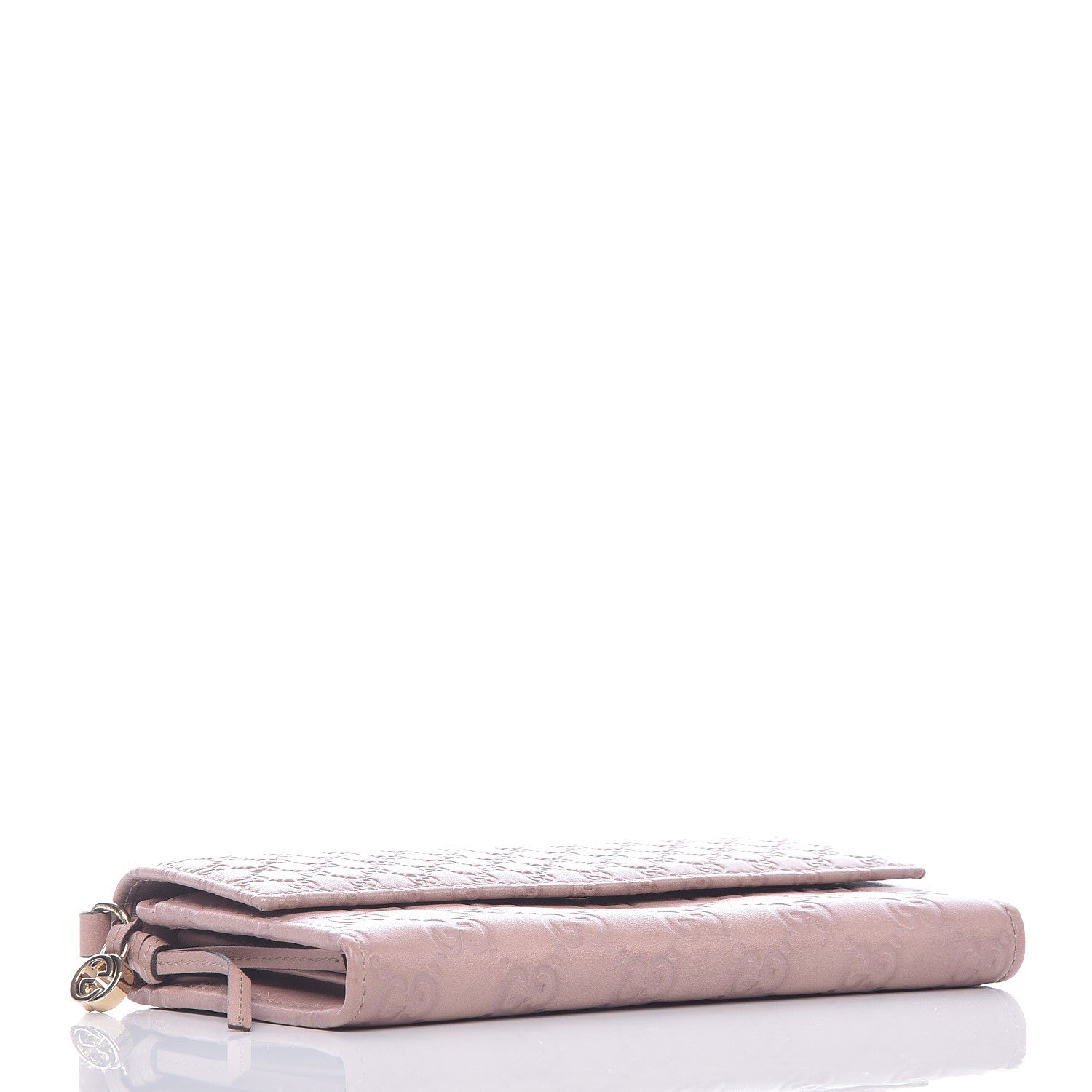 Gucci Guccissima Signature Microguccissima Bree Continental Wallet Dark Cipria 4 of 13