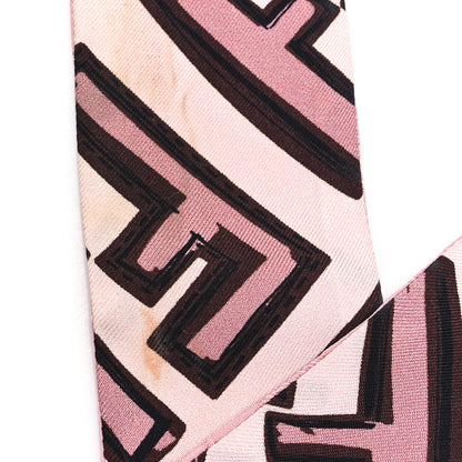 Fendi Silk Wrappy Bandeau Pink 4 of 4