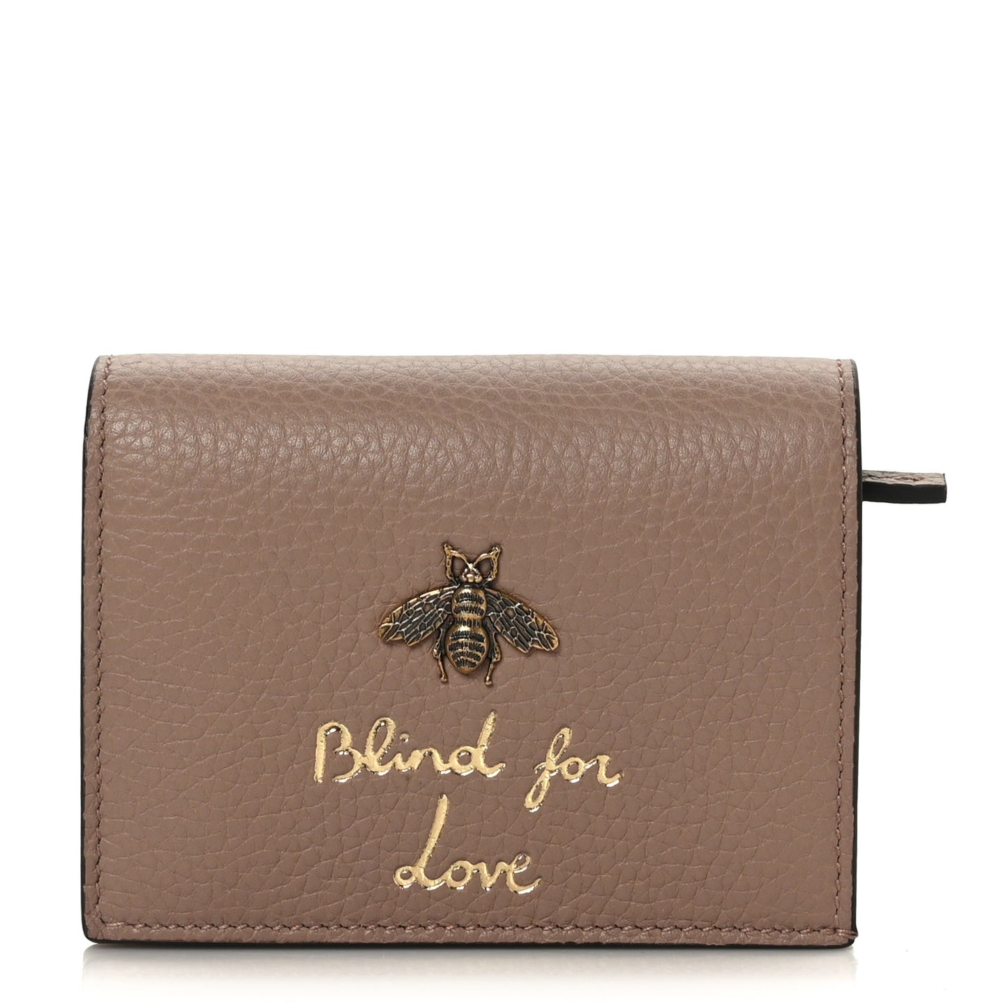 Cellarius Calfskin Blind for Love Card Case Wallet Perfect Pink