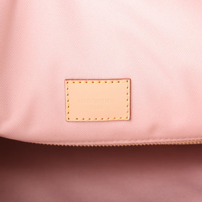 Louis Vuitton Damier Azur Graceful MM Rose Ballerine 6 of 14