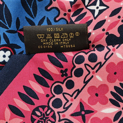 Louis Vuitton Silk Amstramgram Bandeau Rose Corail 5 of 5