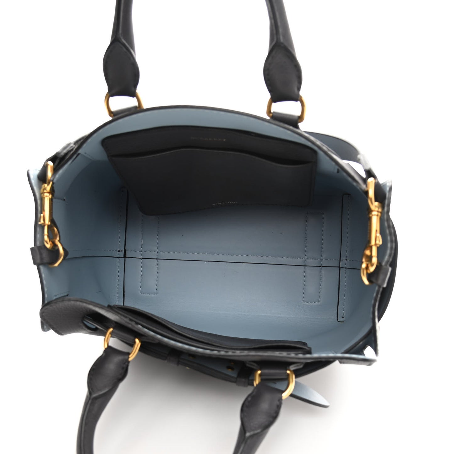Soft Grain Calfskin Small Belt Bag Charcoal Grey