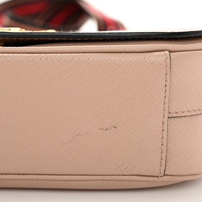 Prada Saffiano Flap Crossbody Cammeo 14 of 14