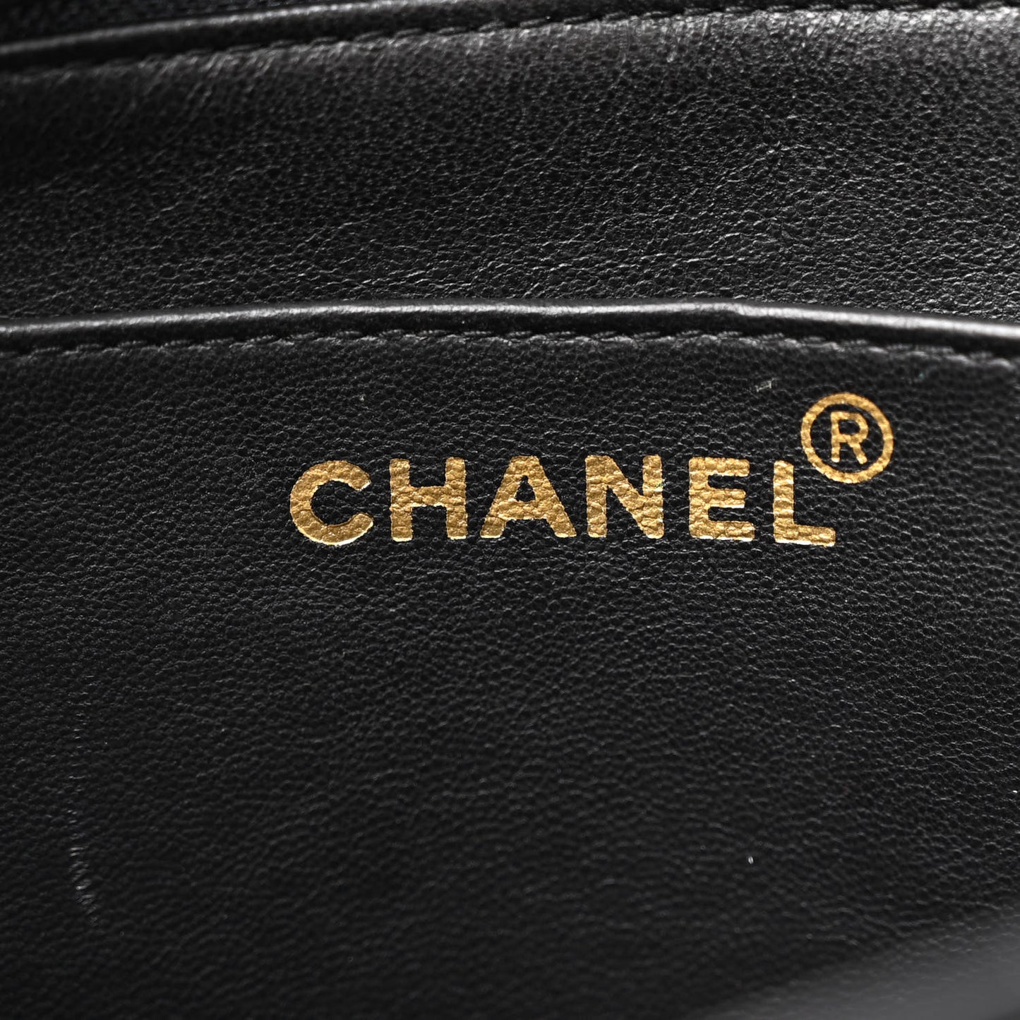 Suede Quilted Small Single Flap Black
