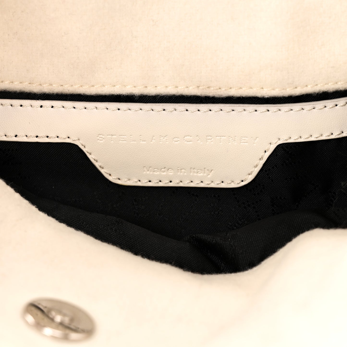 Eco Fur Mini Falabella Tote Ivory