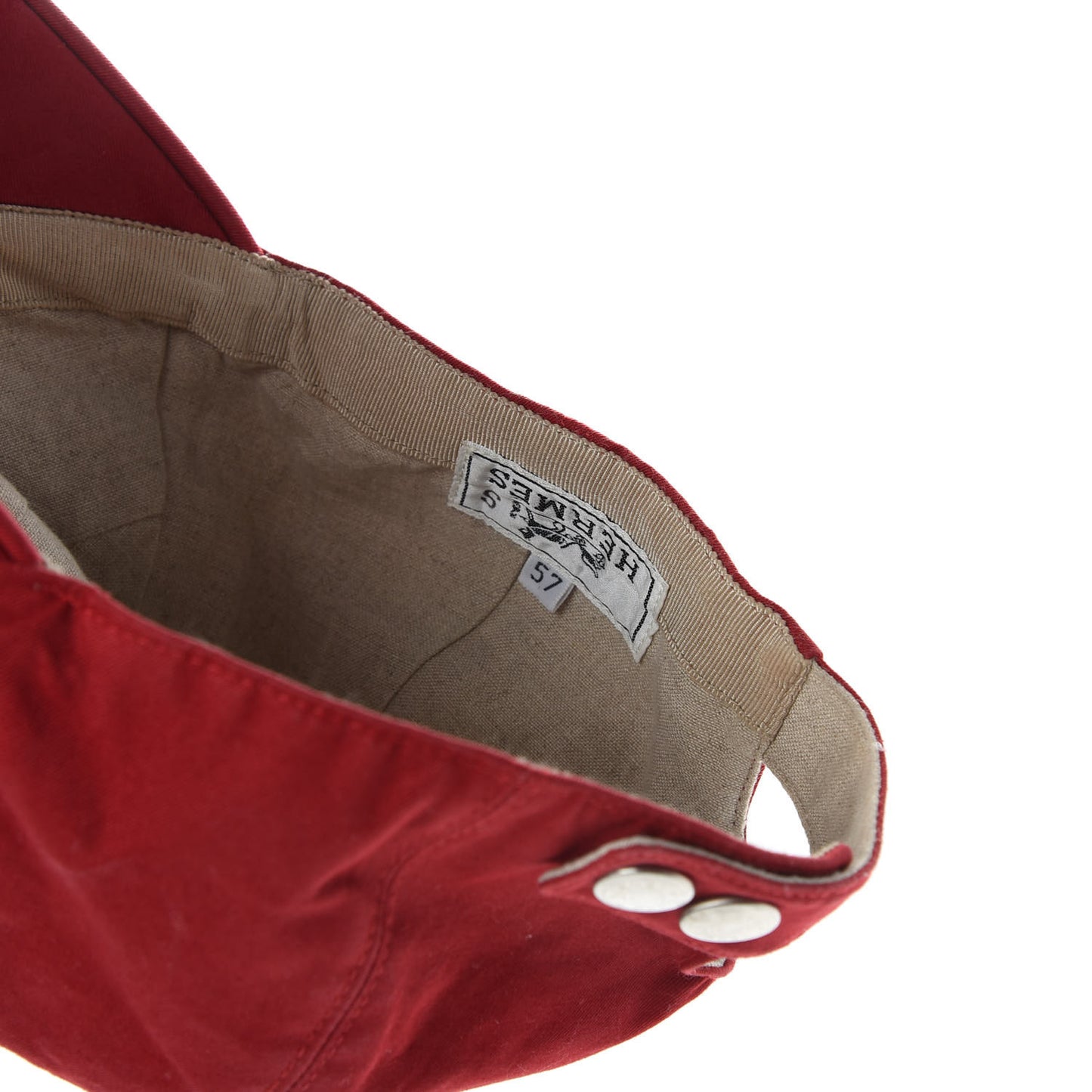 Cotton H Cap 57Red