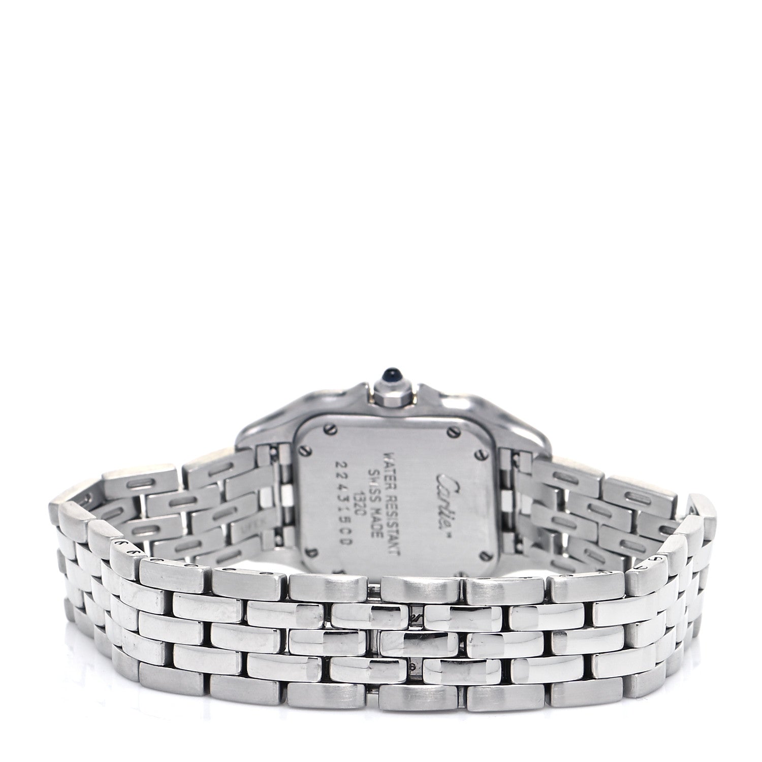 Cartier Stainless Steel 22mm Panthere Quartz Watch 3 of 4