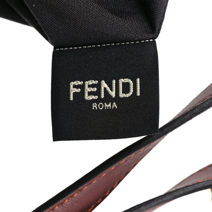 Fendi Canvas Vitello Grace Small Fendigraphy Hobo Bag Grezzo Ghianda 8 of 12