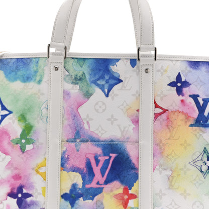 Louis Vuitton Monogram Watercolor New Tote GM Multicolor 8 of 10