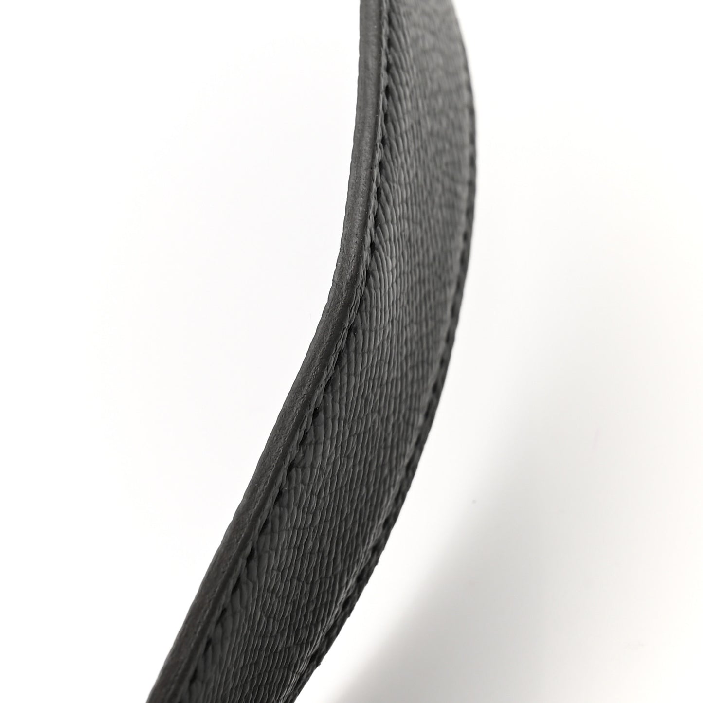 Epsom 38mm Constance H Belt 110 Black Bleu Zellige