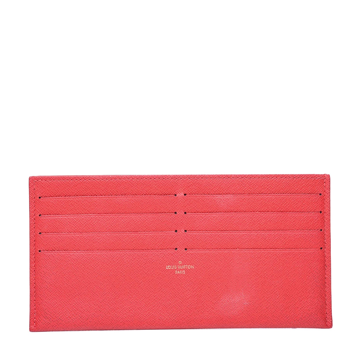 Calfskin Felicie Card Holder Insert Cherry
