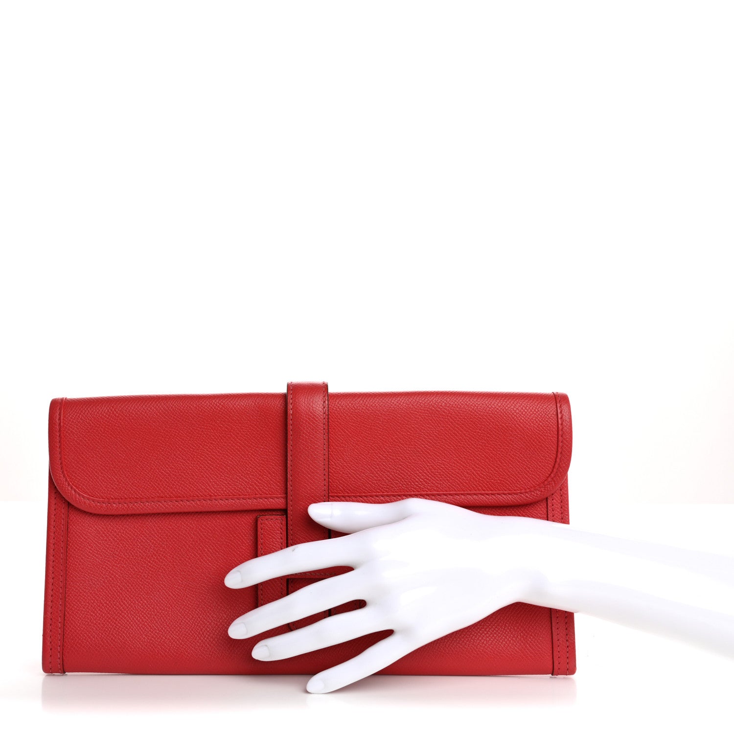 Hermes Epsom Jige Elan 29  Clutch Bougainvillea 2 of 16