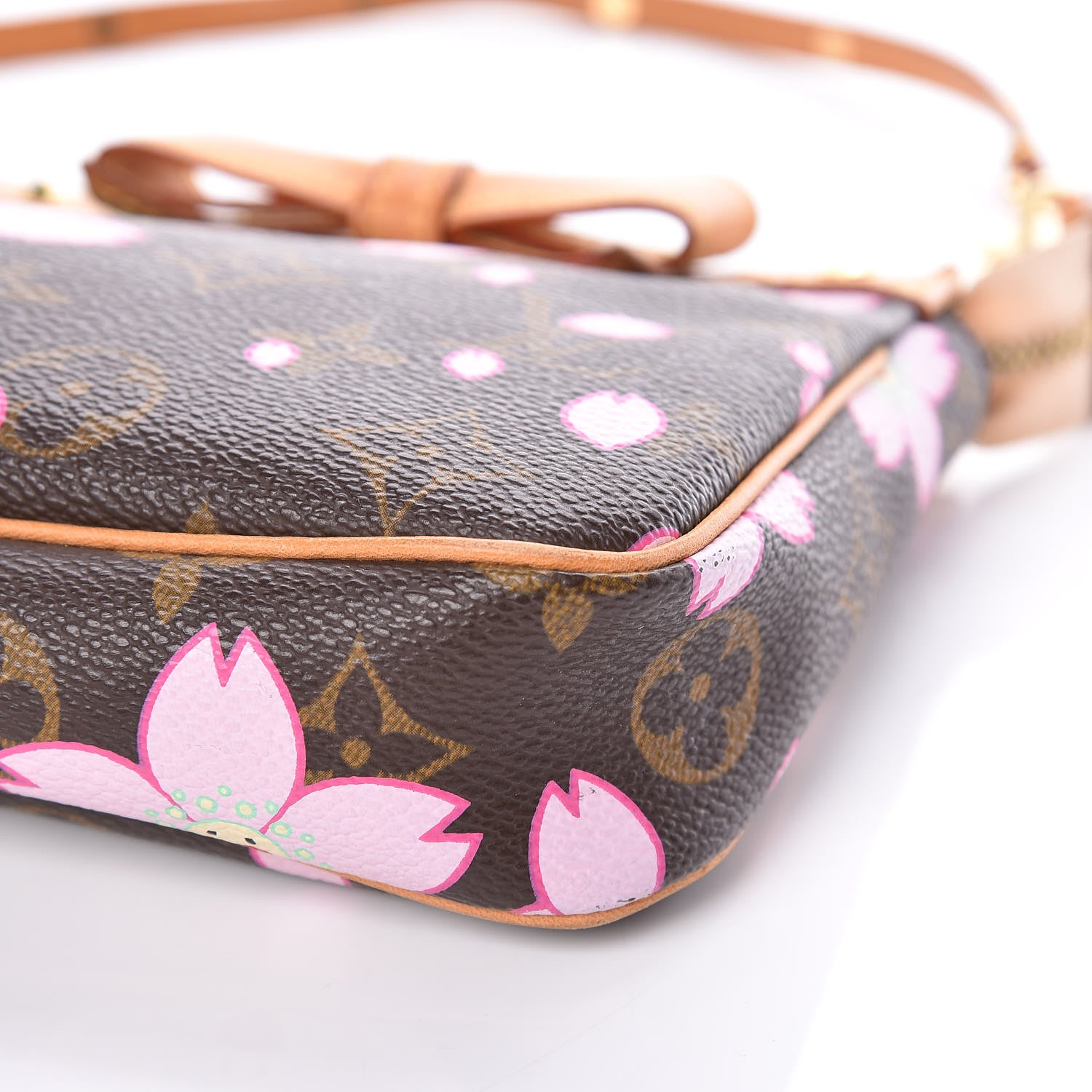 Louis Vuitton Monogram Cherry Blossom Pochette Accessories Brown 12 of 12