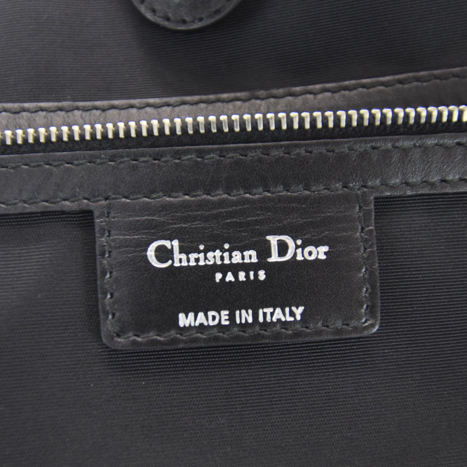 Christian Dior Coated Canvas Cannage Medium Panarea Tote Black 8 of 14