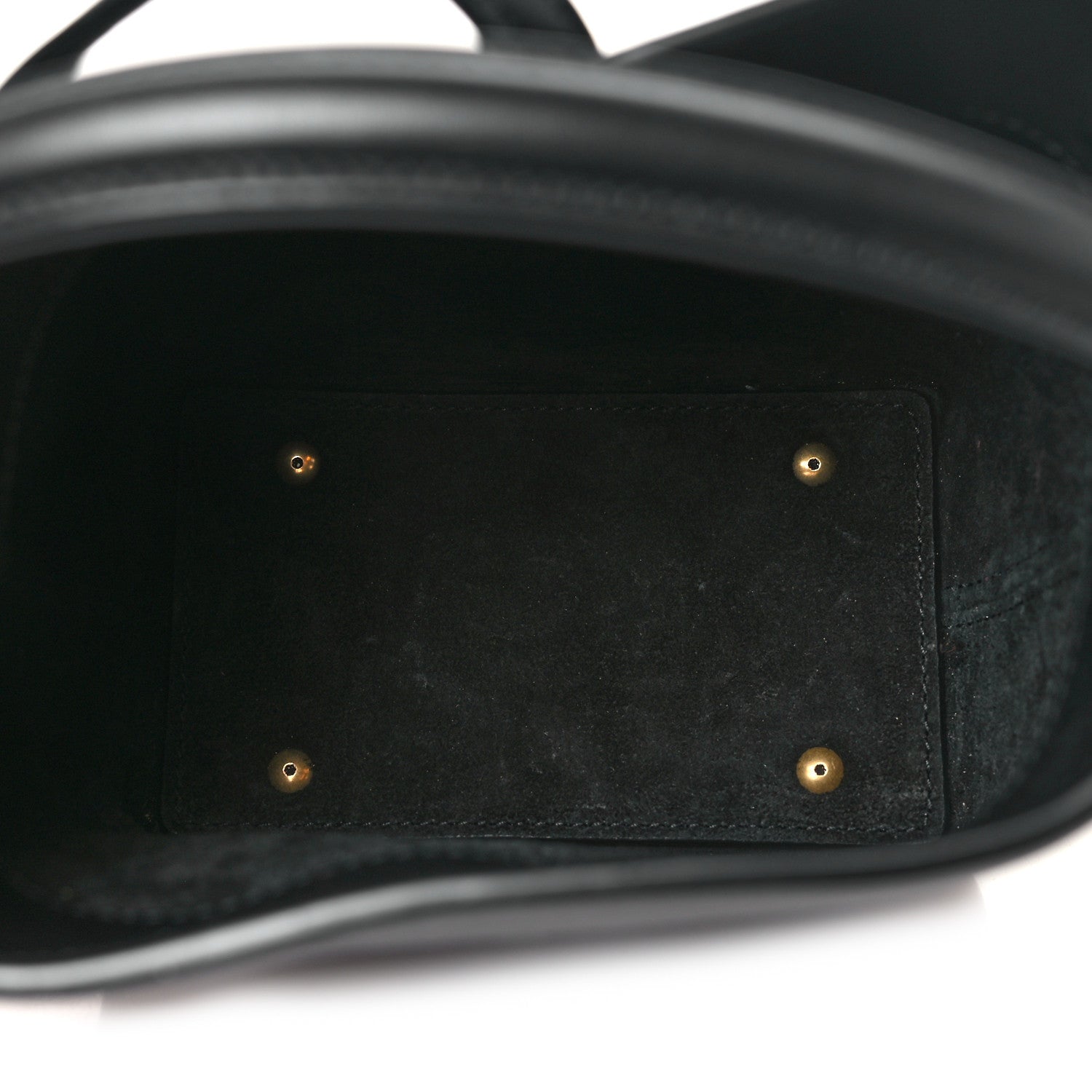 Saint Laurent Shiny Calfskin Le 37 Mini Bucket Bag Black 5 of 10