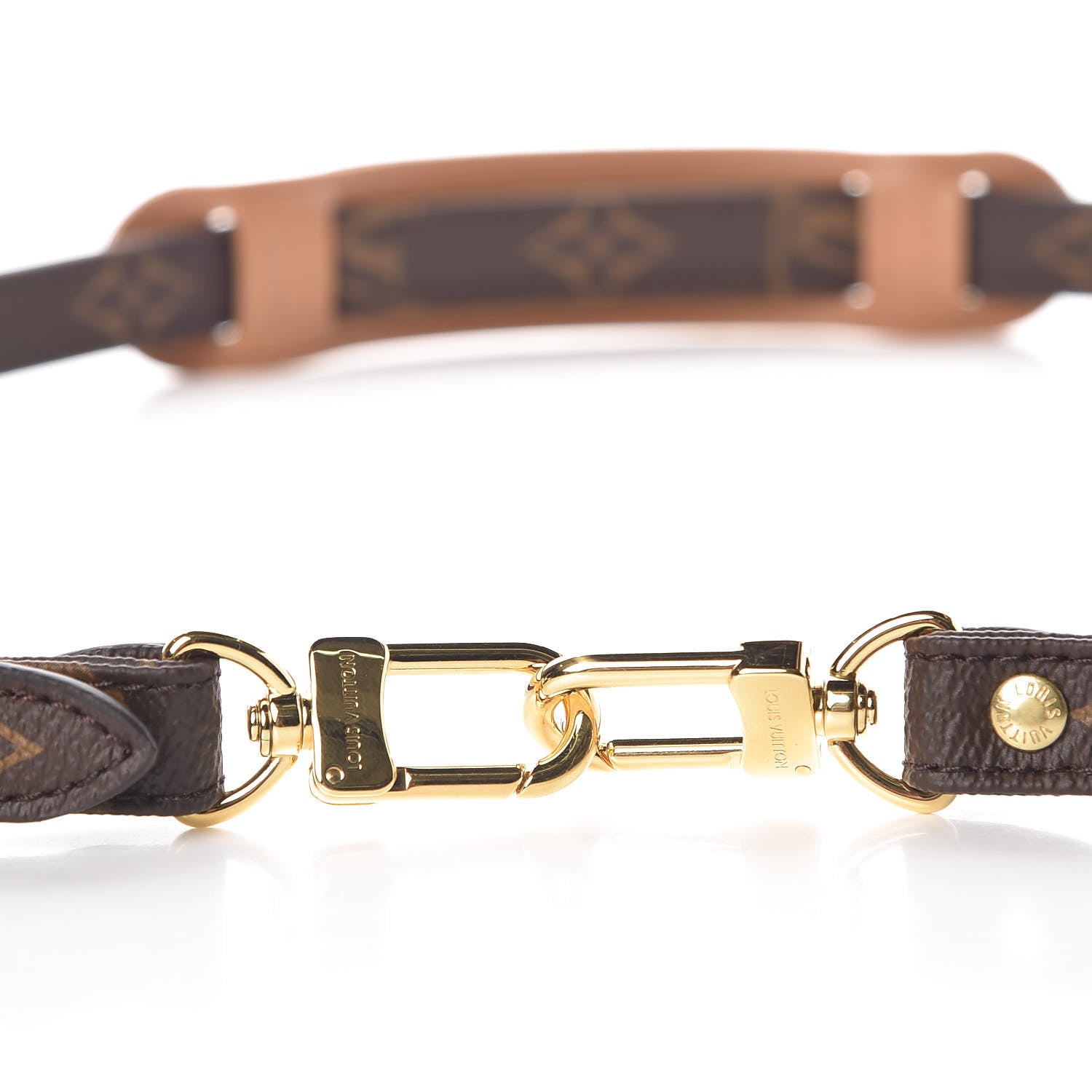 Louis Vuitton Monogram 16mm Adjustable Shoulder Strap 3 of 4