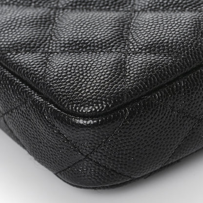 Chanel Caviar Quilted Small Clutch With Chain Black 8 of 10