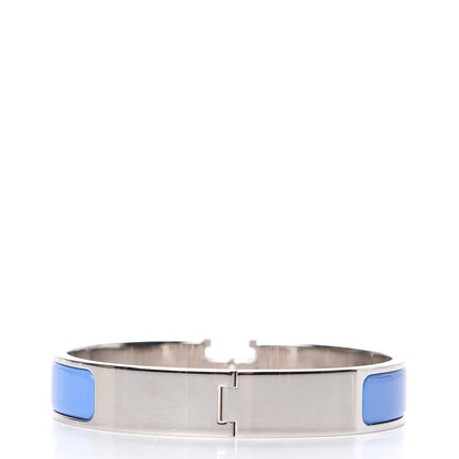 Hermes Enamel Narrow Clic Clac H Bracelet PM Bleu Transat 3 of 5