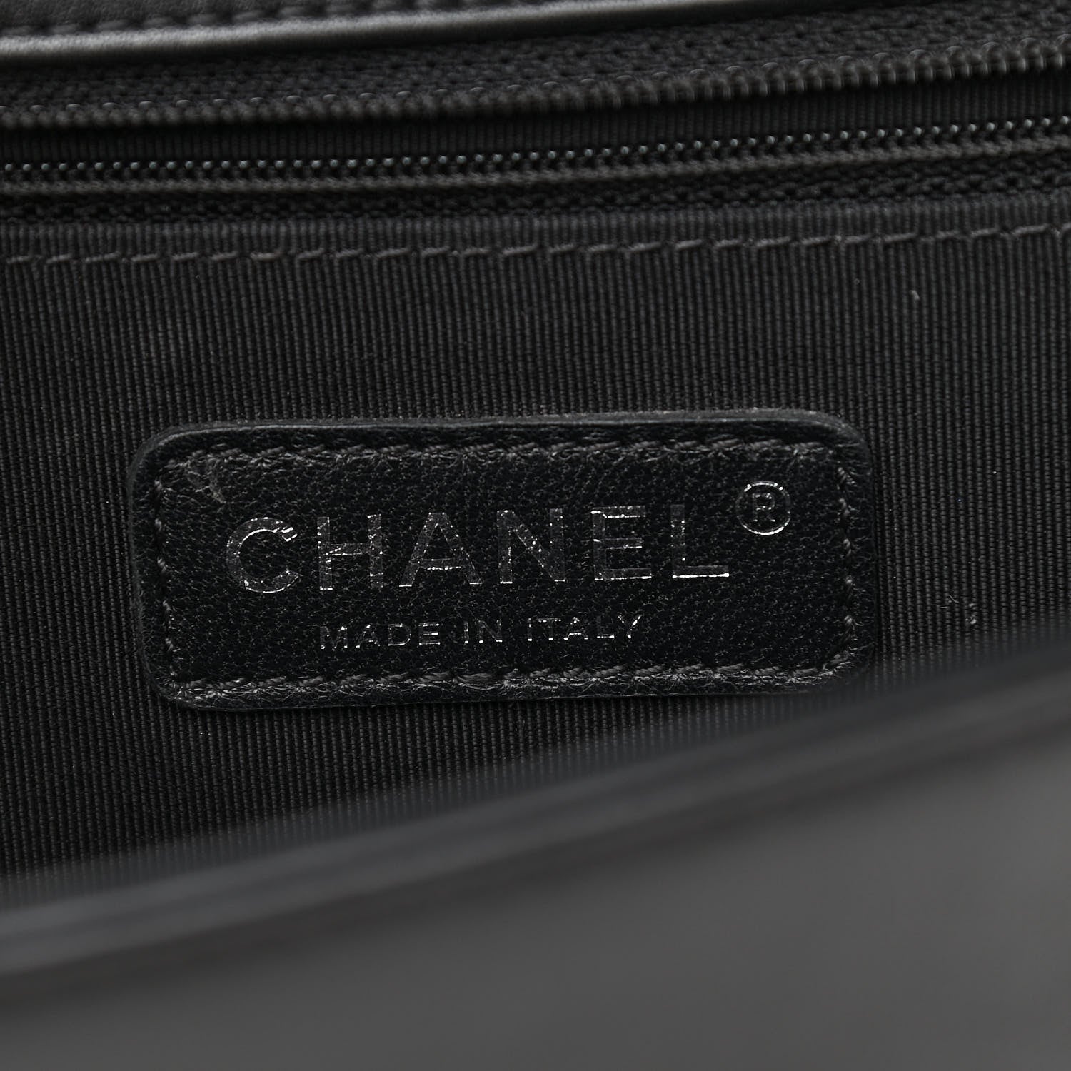 Chanel Lambskin Quilted Medium Boy Flap Black 5 of 14
