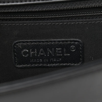 Chanel Lambskin Quilted Medium Boy Flap Black 5 of 14