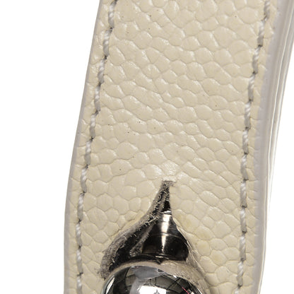 Chanel Caviar Pocket In The City Tote Ivory 9 of 9