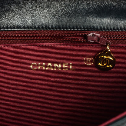 Chanel Lambskin Stitched Small Single Flap Black 6 of 9