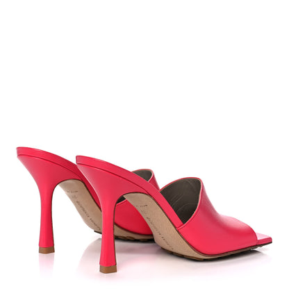 Bottega Veneta Lambskin Stretch Mule Sandals 37 Lollipop 4 of 11