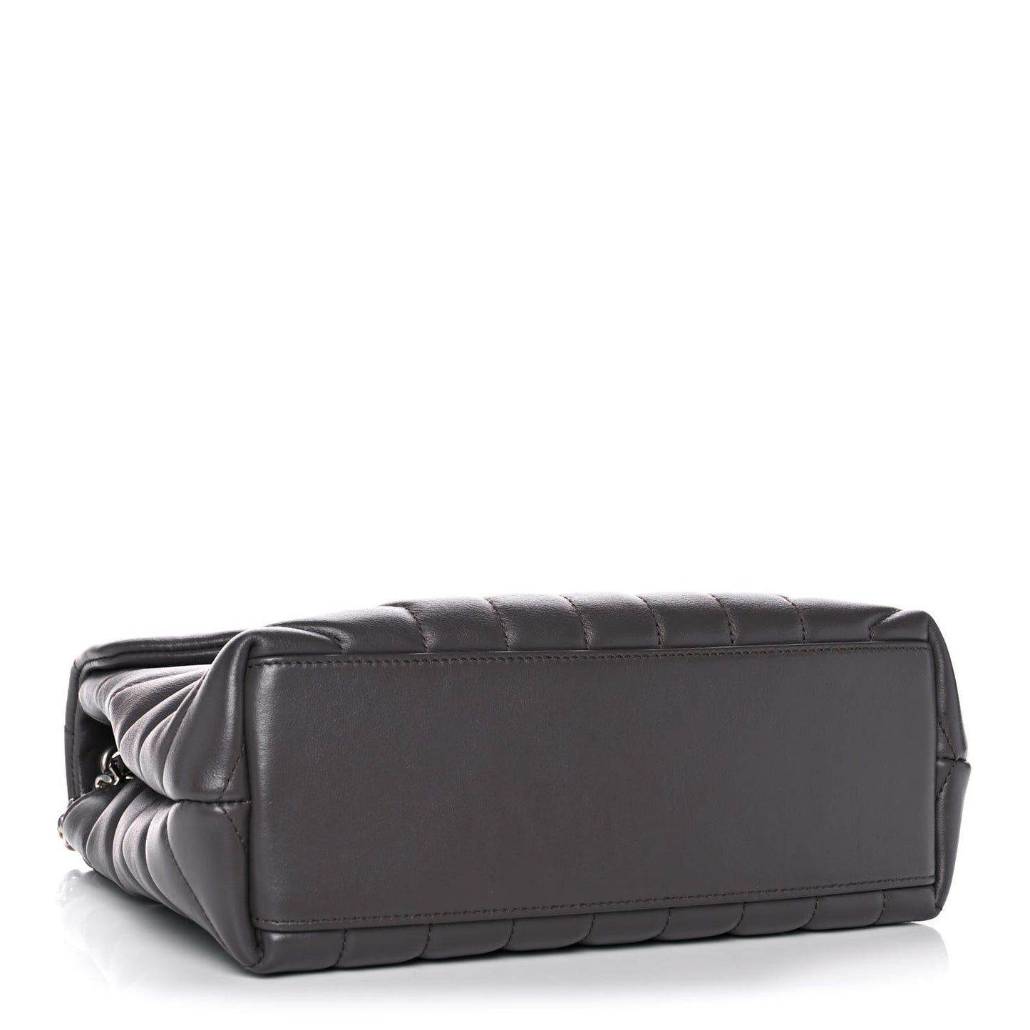 Calfskin Y Quilted Monogram Small Loulou Chain Satchel Earth