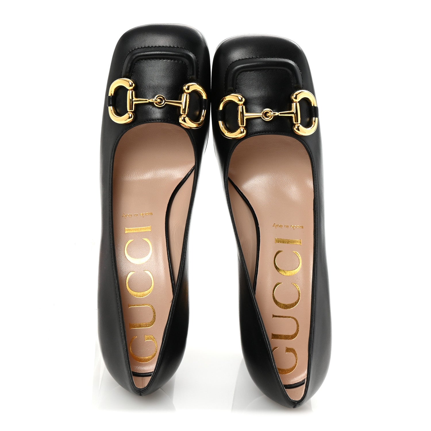 Gucci Malaga Kid Horsebit 75mm Pumps 39 Black 2 of 10