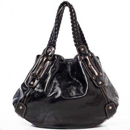 Gucci Patent Leather Medium Pelham Black 1 of 10