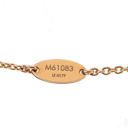 Louis Vuitton Essential V Necklace Gold 6 of 6