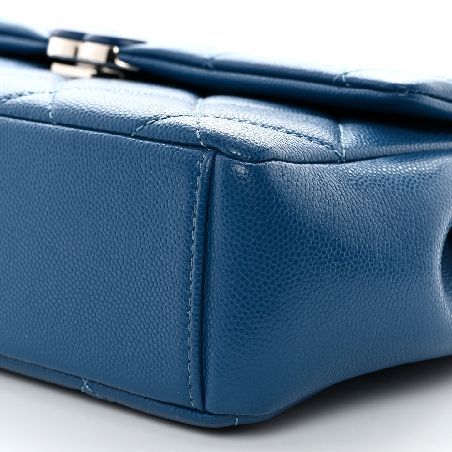 Caviar Quilted My Everything Flap Blue