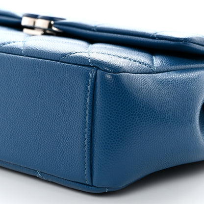 Chanel Caviar Quilted My Everything Flap Blue 10 of 10