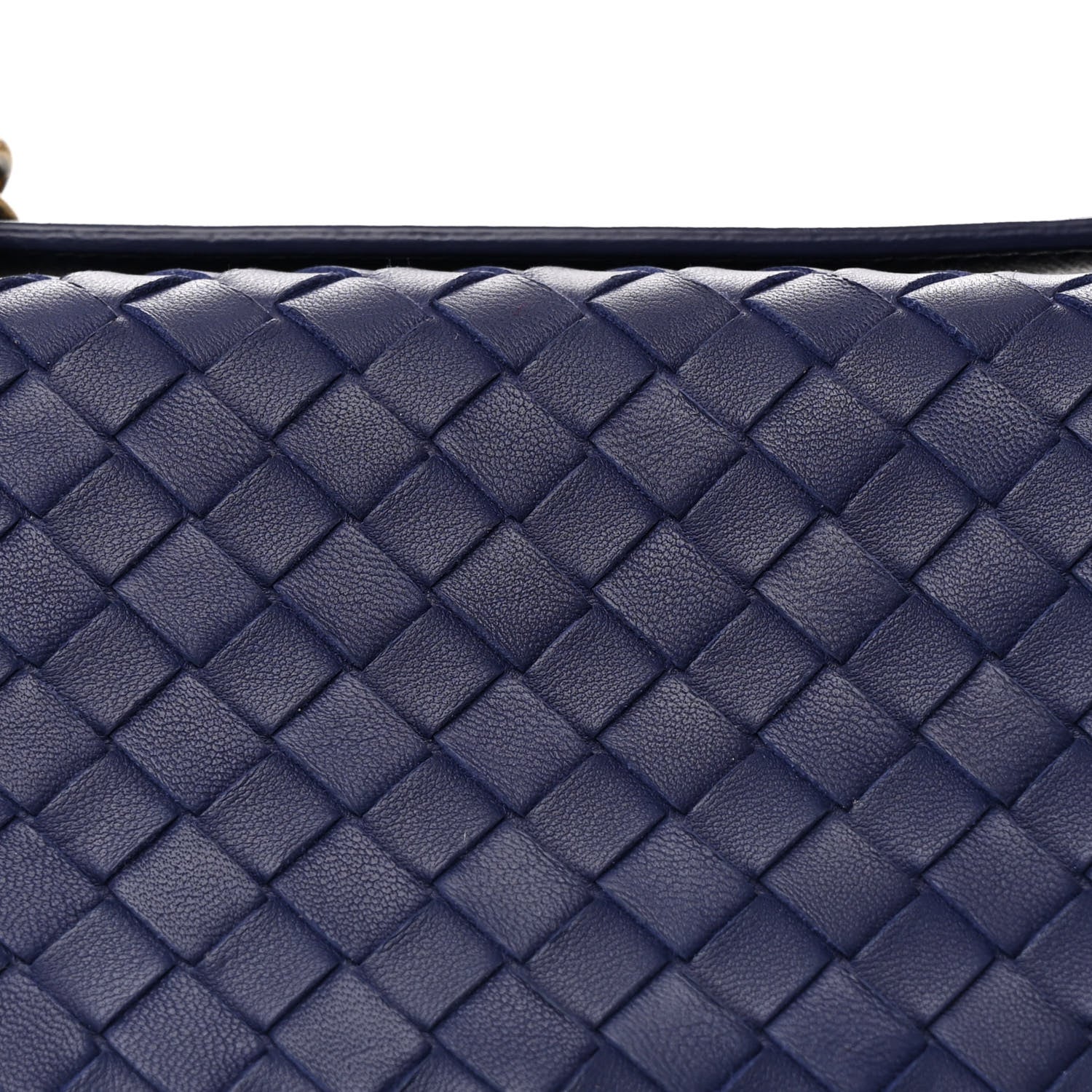 Bottega Veneta Nappa Intrecciato Medium Olimpia Shoulder Bag Atlantic 9 of 13