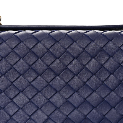 Bottega Veneta Nappa Intrecciato Medium Olimpia Shoulder Bag Atlantic 9 of 13