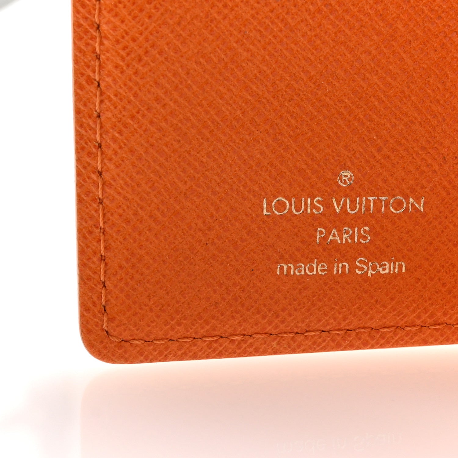 Louis Vuitton Epi Small Ring Agenda Cover Mandarin 6 of 6