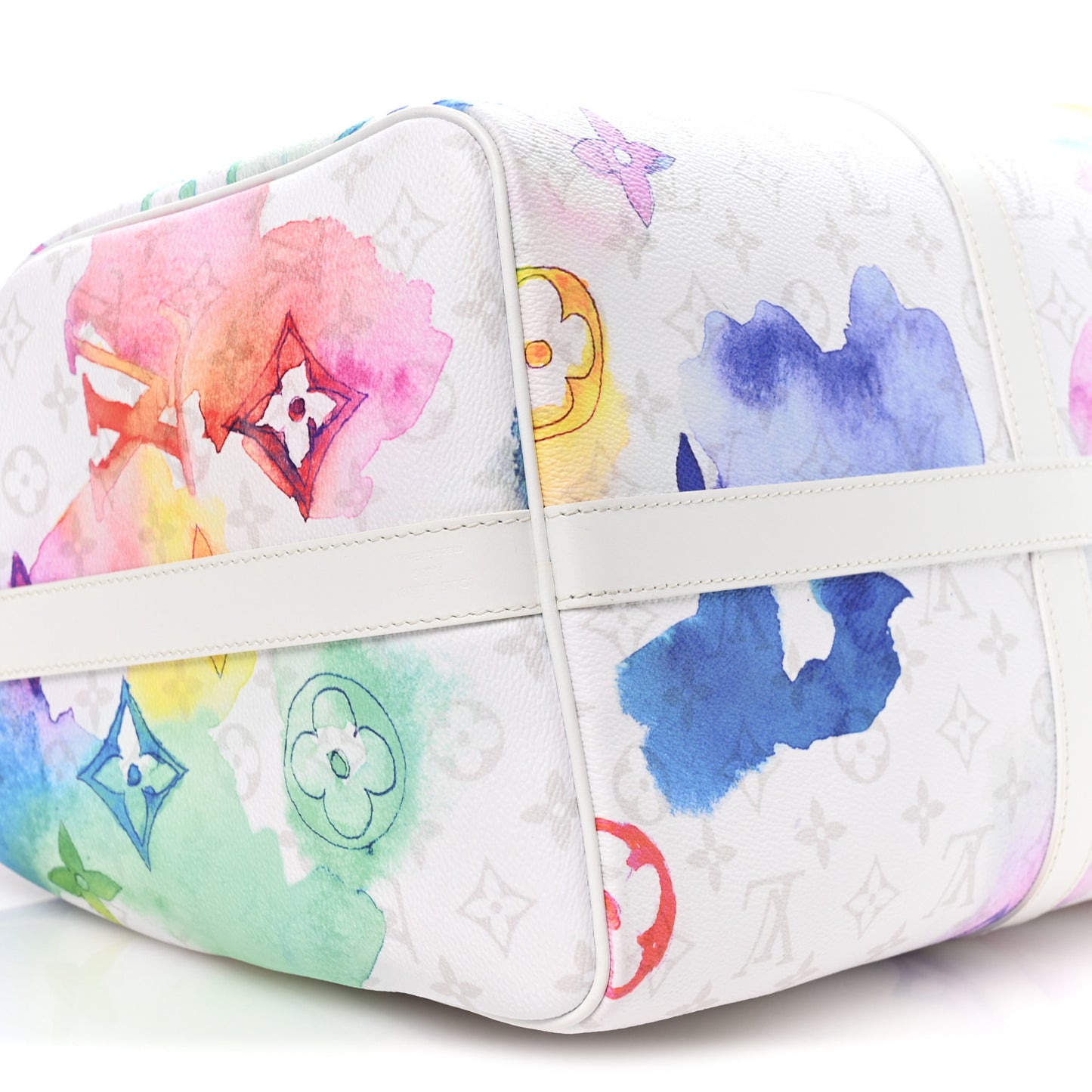 Monogram Watercolor Keepall Bandouliere 50 Multicolor