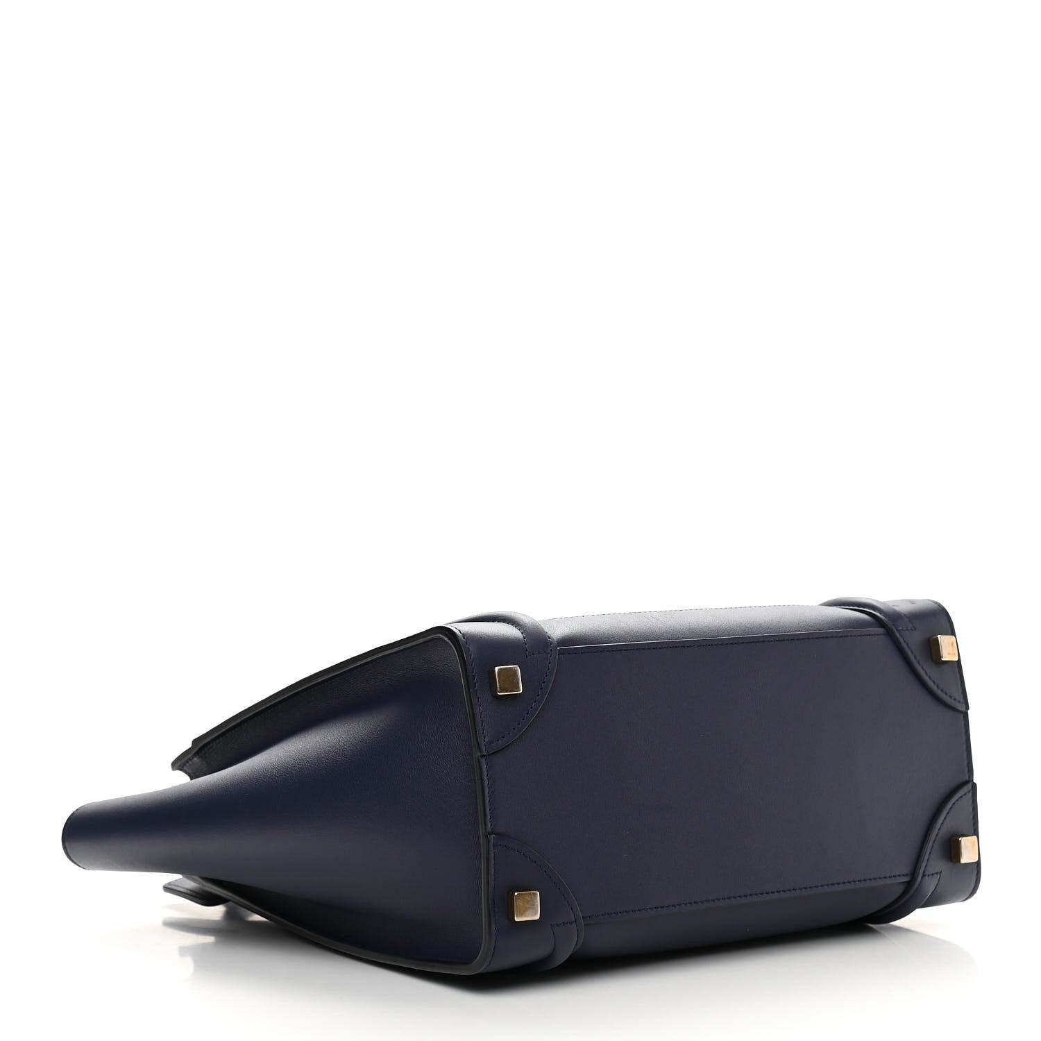 Celine Smooth Calfskin Micro Luggage Ink 4 of 10