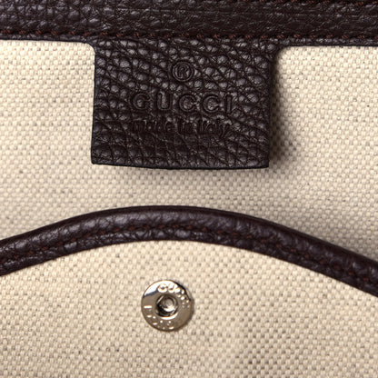 Gucci Monogram Large New Bamboo Top Handle Bag Brown 7 of 13
