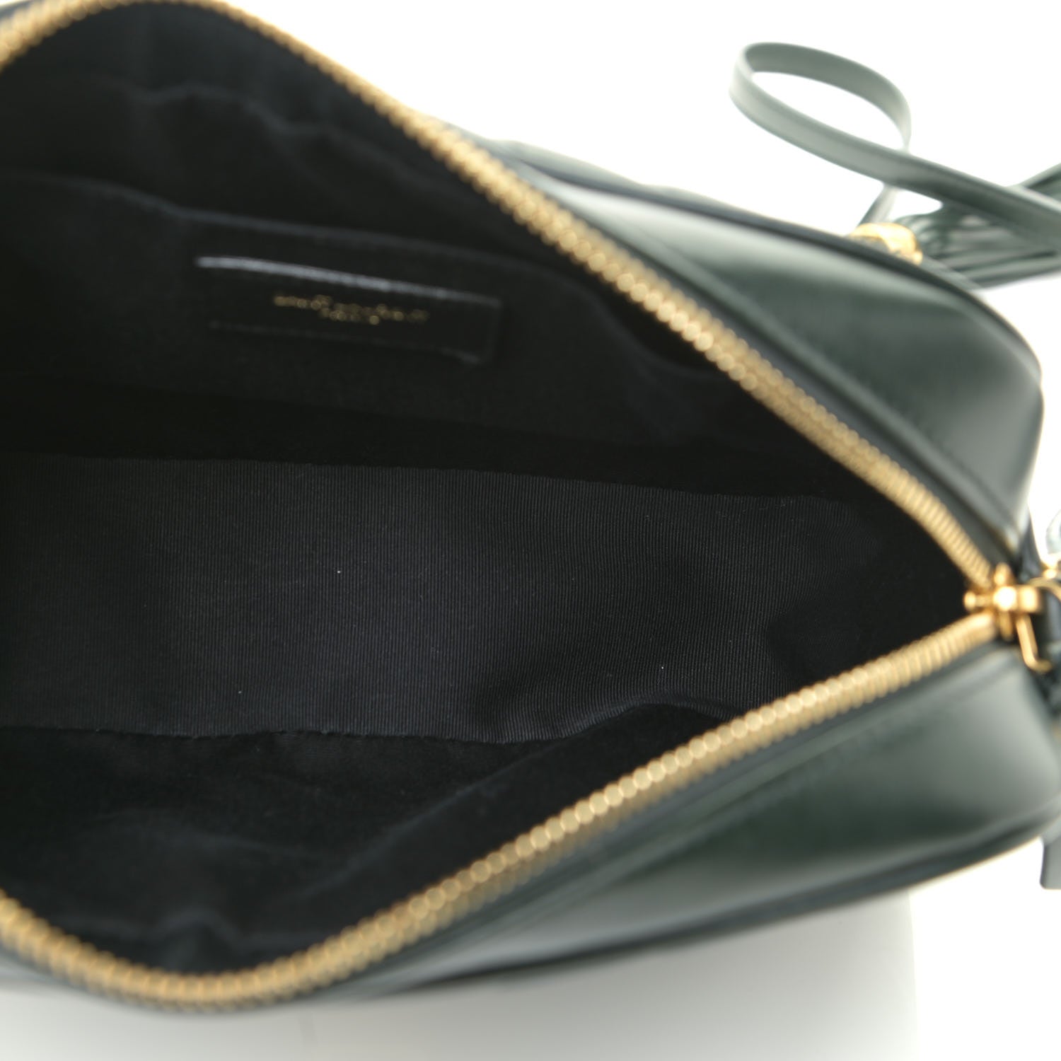 Saint Laurent Calfskin Matelasse Monogram Lou Camera Bag Military Green 5 of 11