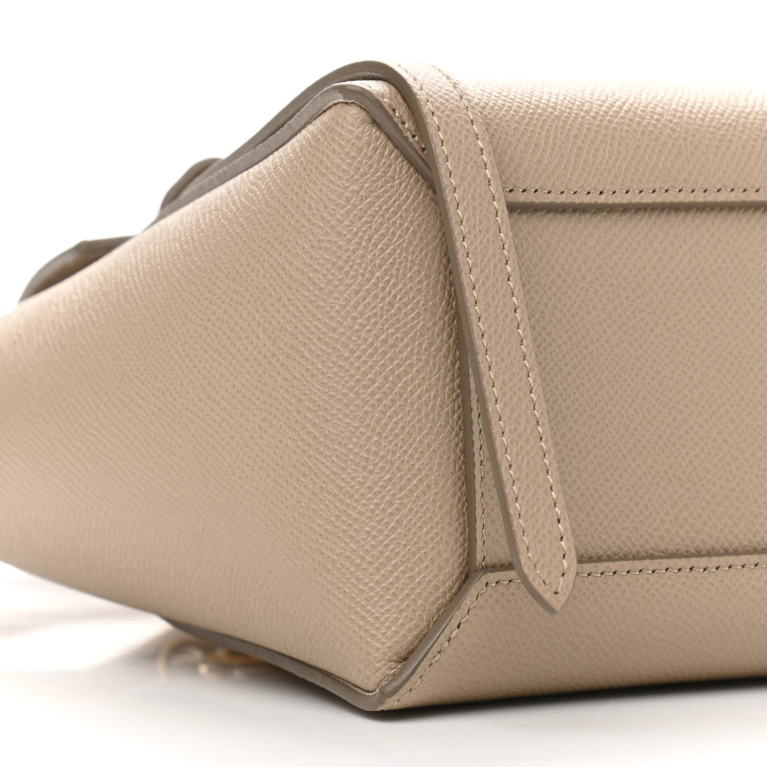 Celine Grained Calfskin Nano Belt Bag Light Taupe 9 of 12