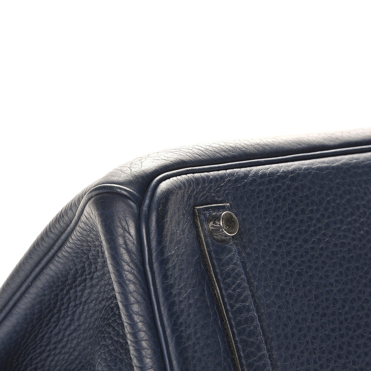 Hermes Taurillon Clemence Birkin 35 Bleu Abysse 11 of 27