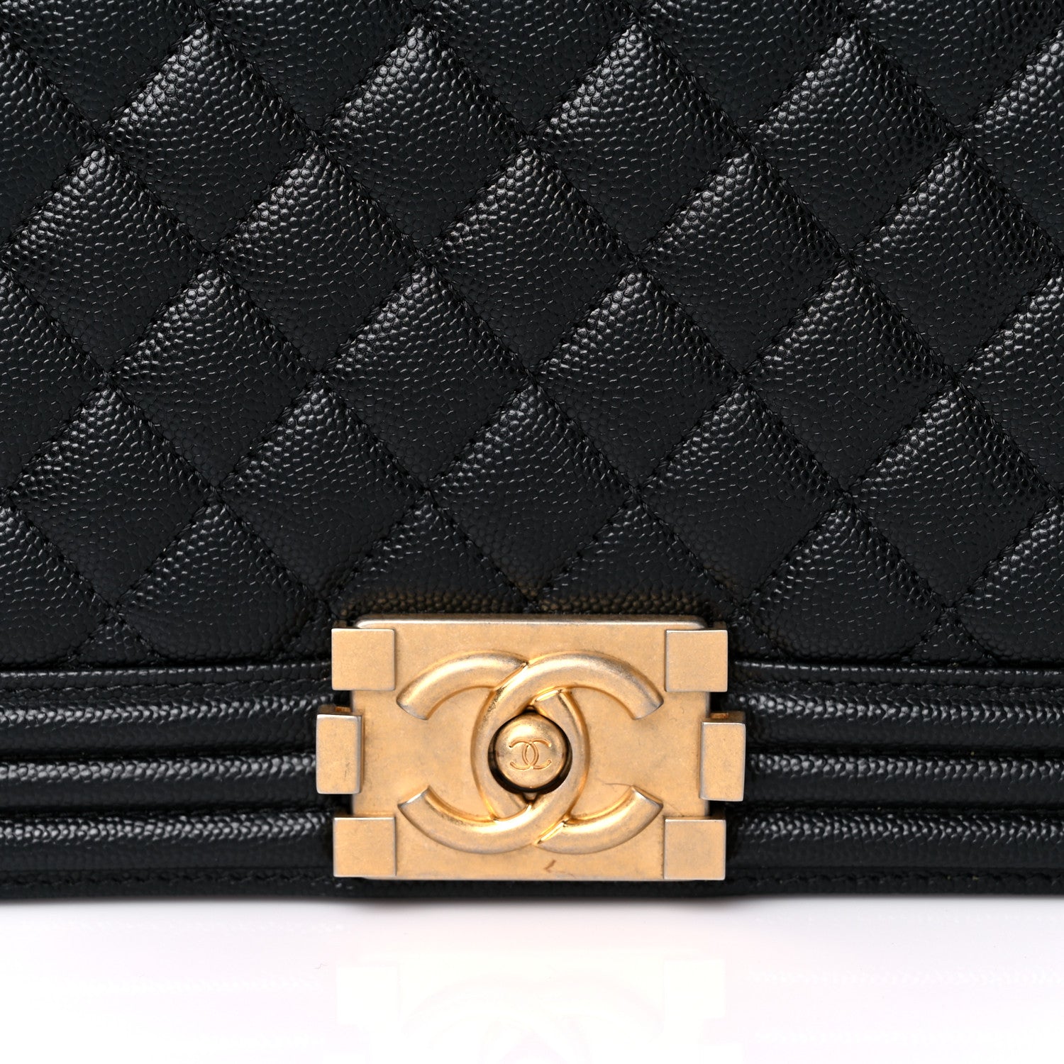 Chanel Caviar Quilted Large Boy Flap Black 14 of 15