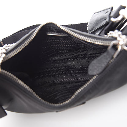 Prada Nylon Re-Edition 2005 Shoulder Bag Black 5 of 11