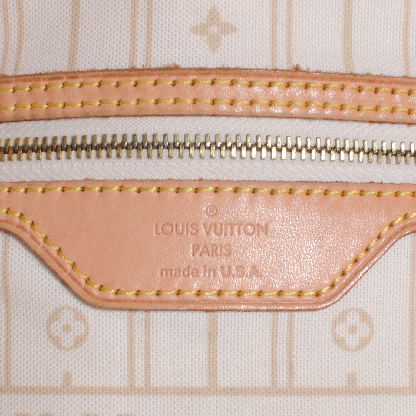 Louis Vuitton Damier Azur Neverfull MM 6 of 7
